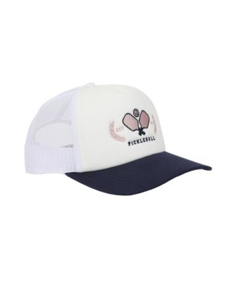 Men's Pickleball Paddles White Trucker Hat