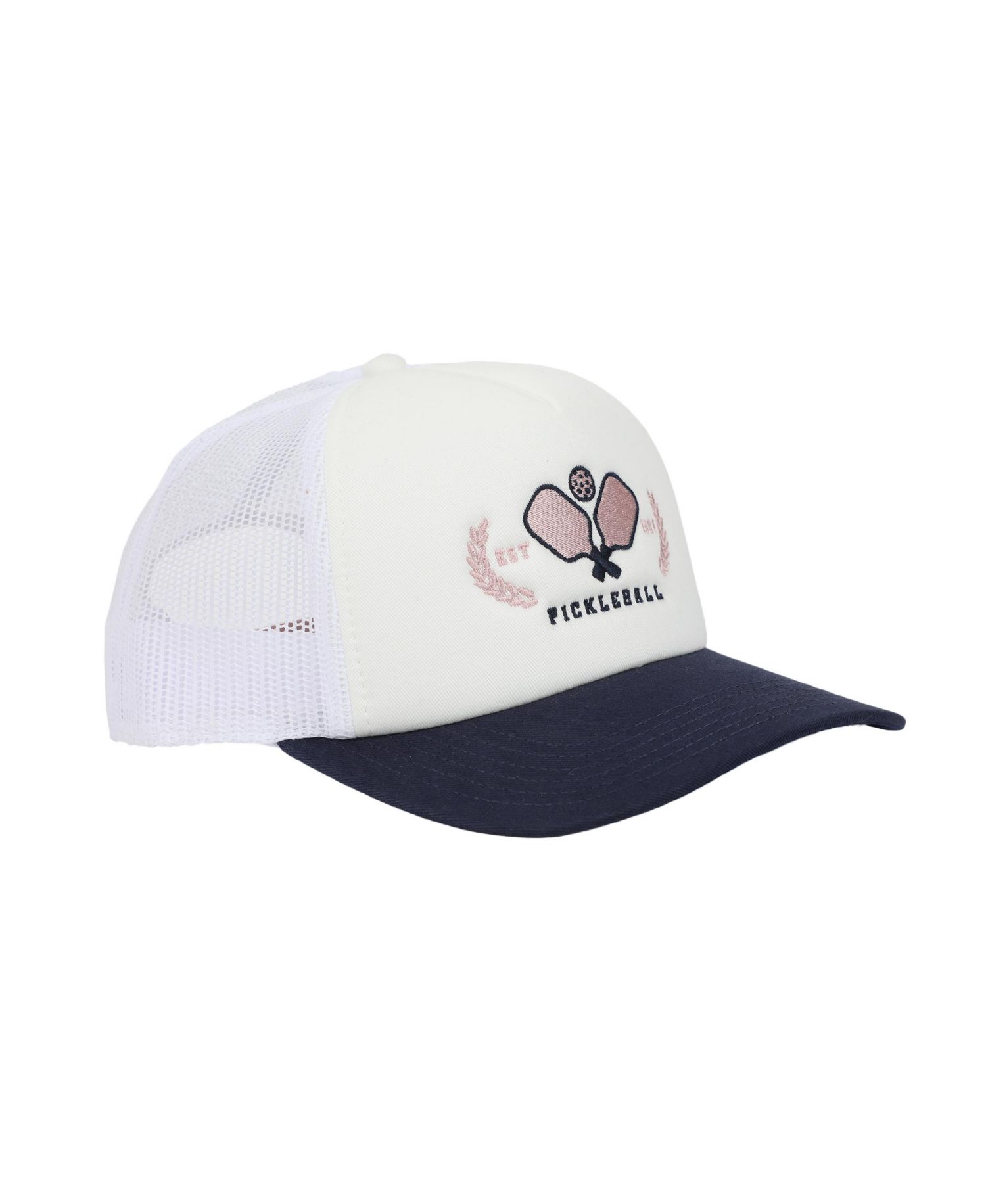 Men's Pickleball Paddles White Foam Trucker Hat