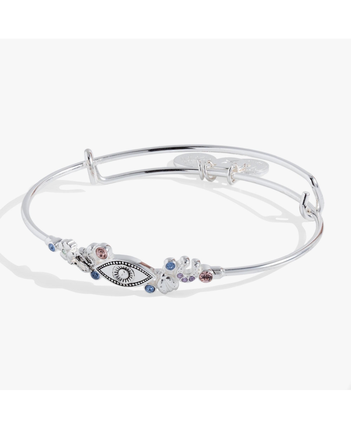 Evil Eye Inline Bangle Bracelet