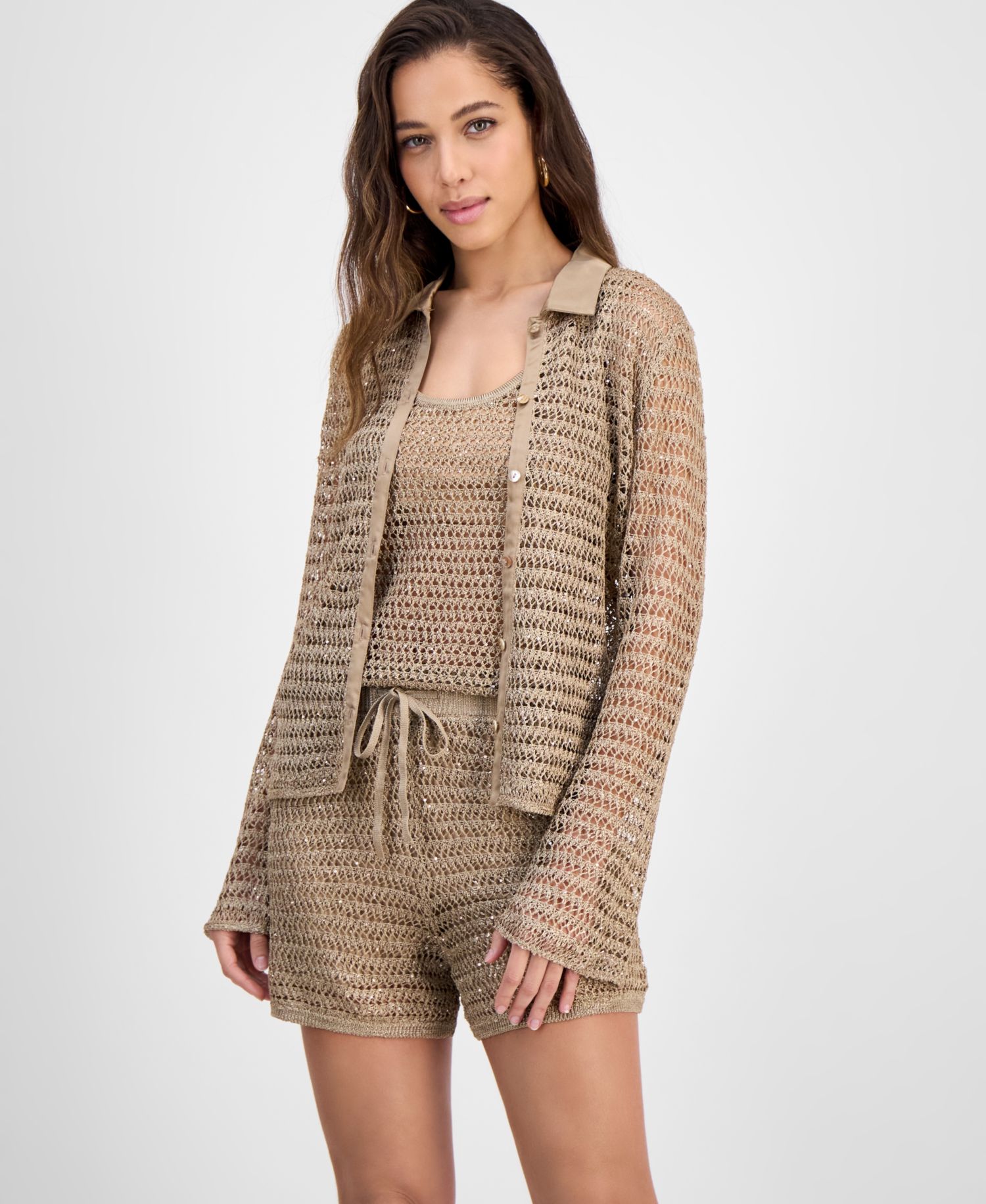 Women's Bella Embellished Knit Shirt