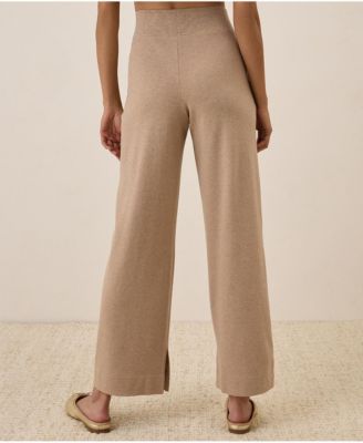 Women's Organic Cotton Airplane Wide Leg Pant - 26" Inseam