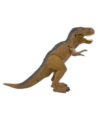 DB1 RC Dinosaur Toys -Walking Tyrannosaurus Dinosaur with Light-Up Eyes & Roaring Effect for Kids