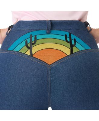 Plus Size High Rise Flare Jeans