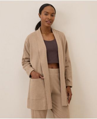 Women's Organic Cotton Airplane Wrap Cardigan -
