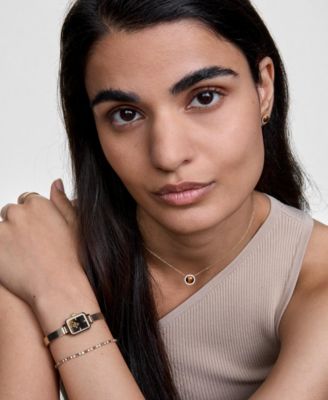 Women's Analog Gold Tone Stainless-Steel Watch, 16mm