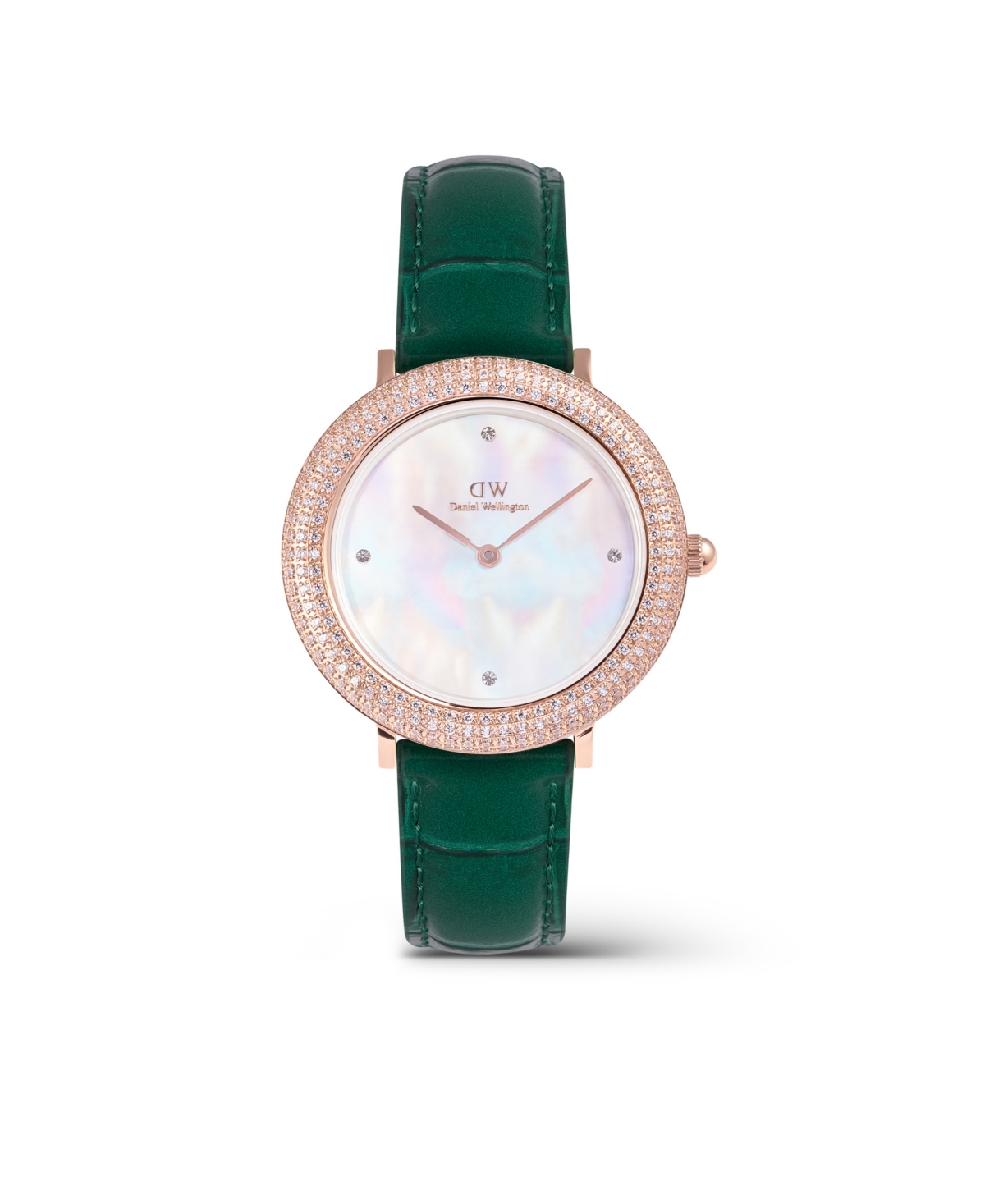 Women's Analog Green Leather Watch, 32mm - Green