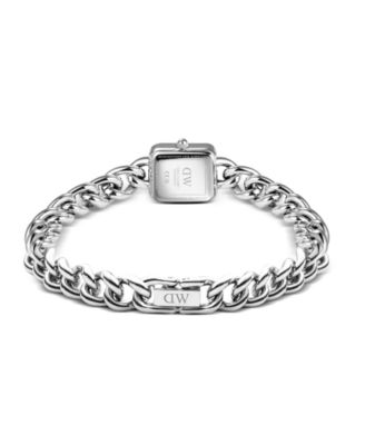 Women's Analog Silver Tone Stainless-Steel Watch, 16mm