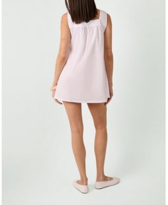 Women's Square Neck Babydoll Mini Dress