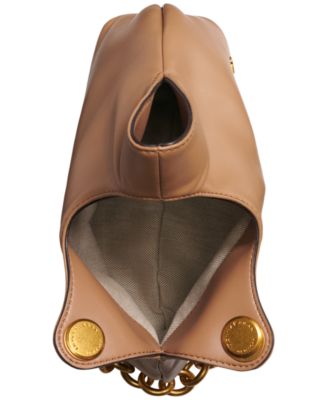 Lawrence Leather Wristlet with Chain Strap