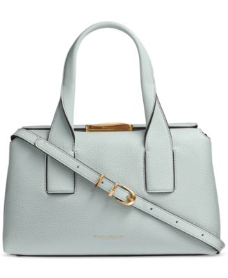Amagansett Soft-Rolled Leather Satchel with Sculpted Magnet Closure