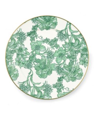 MacKenzie-Childs - Emerald English Garden Charger Plate