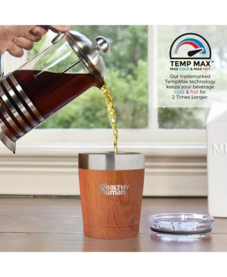 Cruiser Tumbler: 12oz - Natural Wood