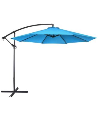 10 Ft Patio Offset Umbrella Cantilever Umbrella