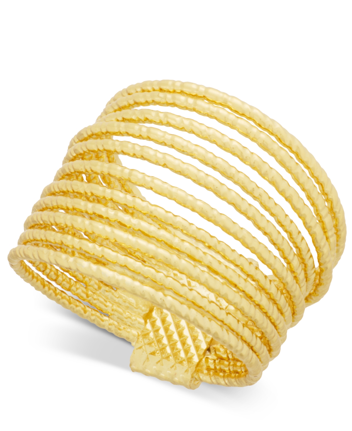 Textured Multi-Row Ring, Macy's Exclusive - Gold