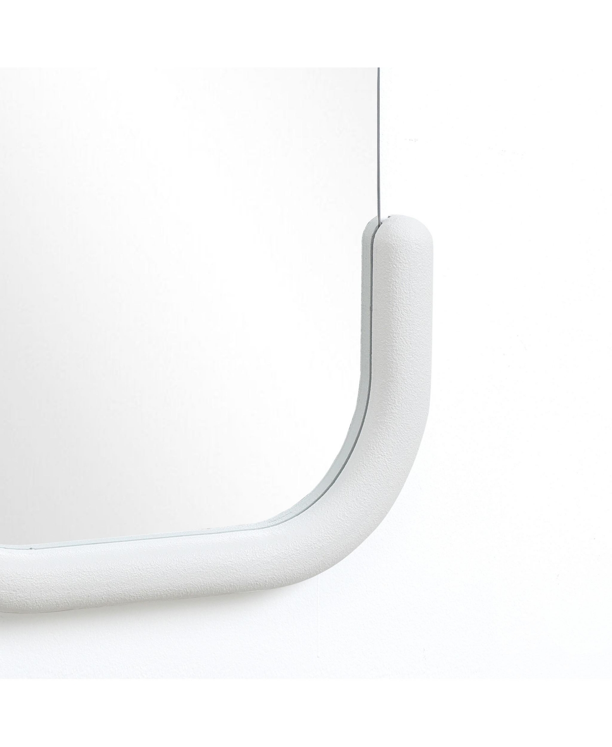 Luxenhome White C-frame Accent And Vanity Wall Mirror