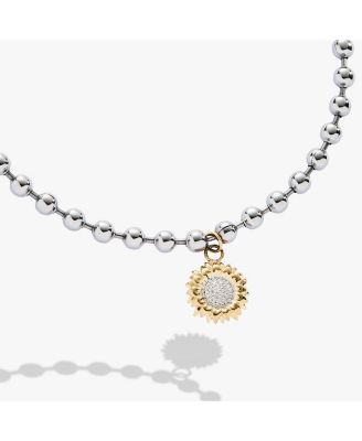 Sunflower Ball Chain Bracelet