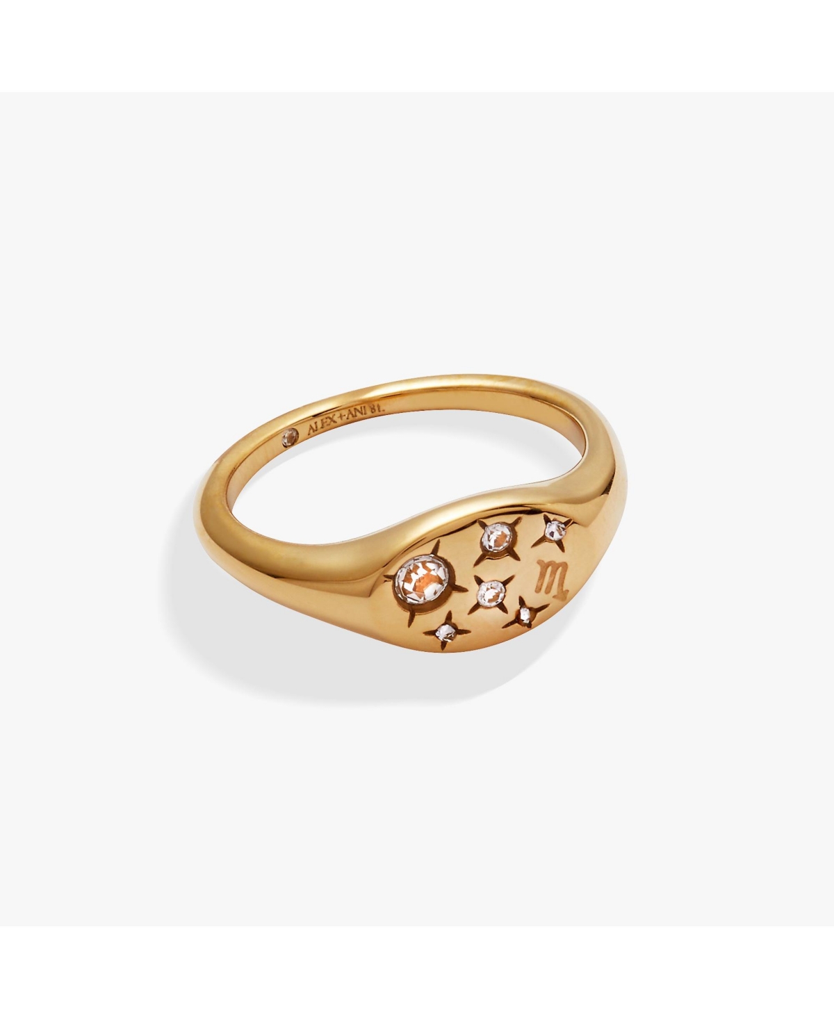 Zodiac Ring Scorpio - Gold