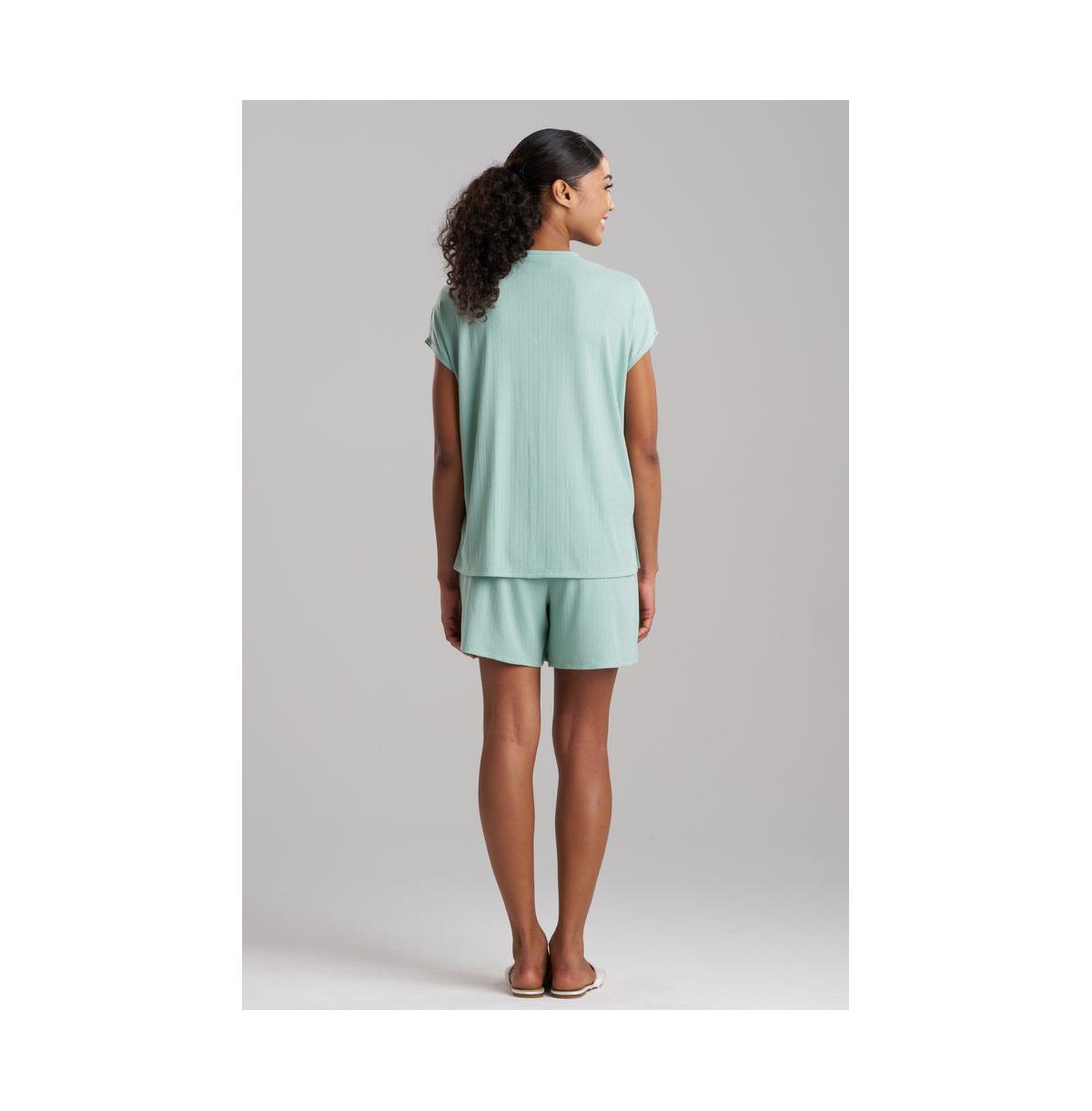 Natori Women's Soothe Short Sleeve Set