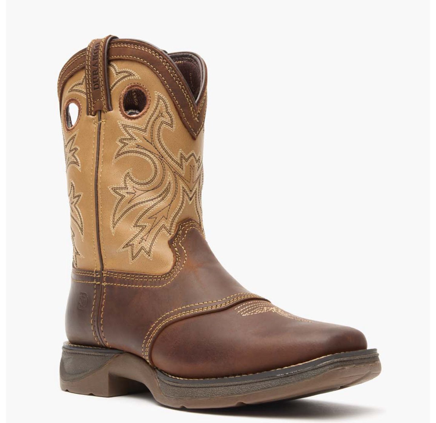 Детские ботинки Durango Lil Rebel by Big Kids Brown Tan Western Boot, цвет: Коричневый / Светло-коричневый — фото 7