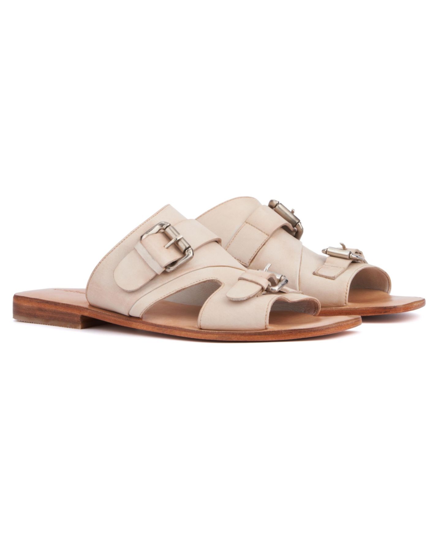 Женские сандалии Vintage Foundry Co Carmela Flat Sandal, цвет: Слоновая кость — фото 8