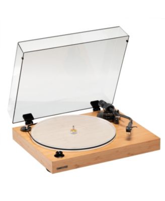 RT85N High Fidelity Turntable – Vinyl Record Player with MP-110 Cartridge, Acrylic Platter & Vibration Isolation Features