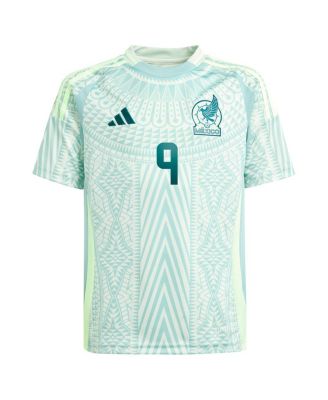 Big Boys and Girls Raul Jimenez Green Mexico National Team 2024 Away Replica Player Jersey