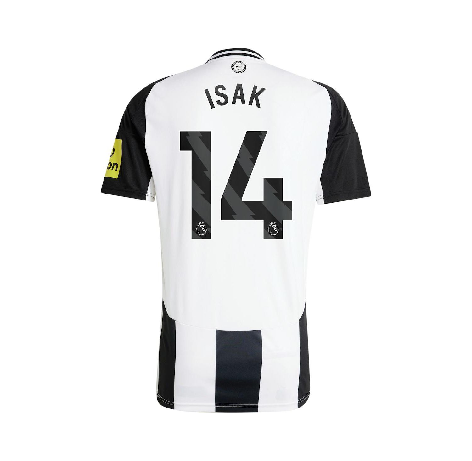 Men's Alexander Isak Black Newcastle United 2024/25 Home Replica Player Jersey
