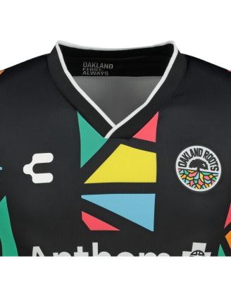 Men's Black Oakland Roots SC 2025 Home Authentic Jersey