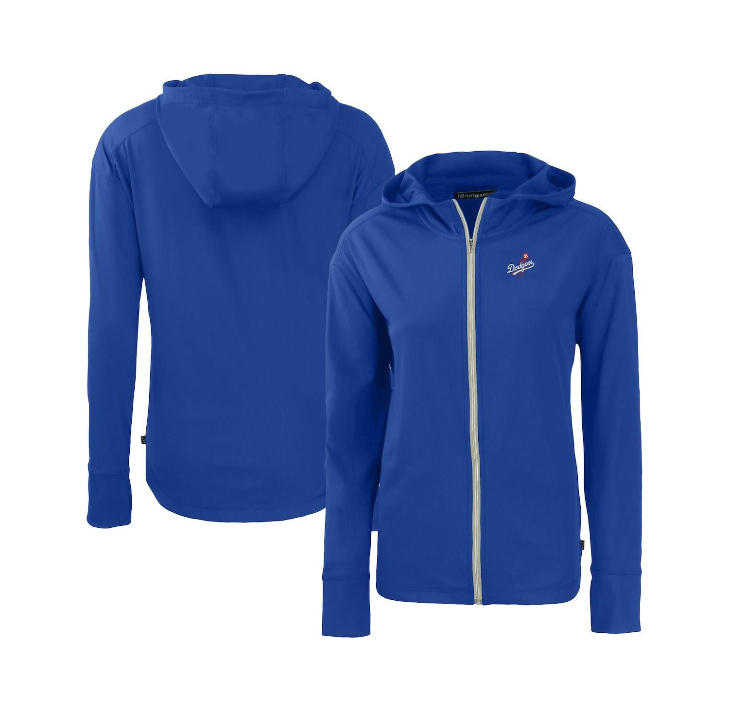 Women's Royal Los Angeles Dodgers Daybreak Eco Full-Zip Hoodie Jacket
