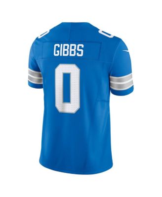 Men's Jahmyr Gibbs Blue Detroit Lions Vapor F.U.S.E. Limited Jersey