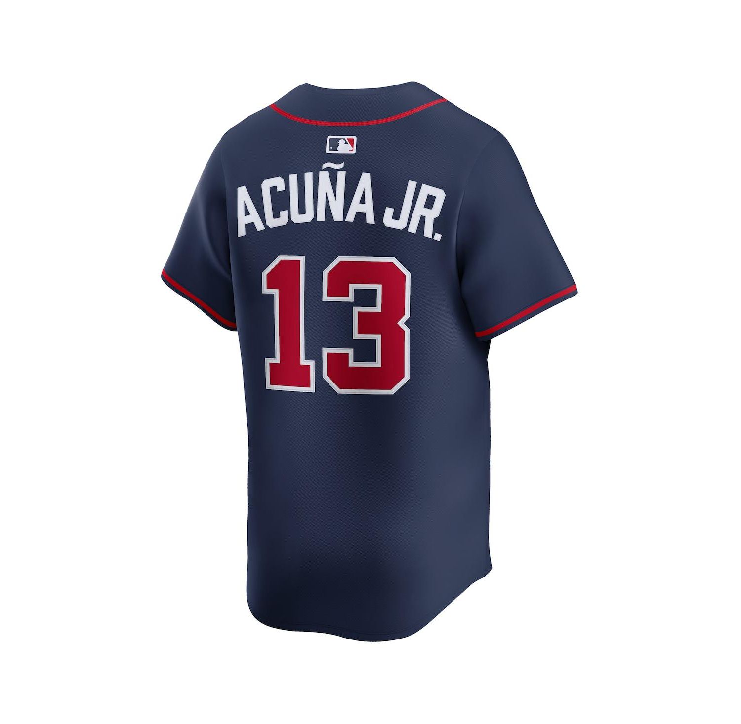 Men's Ronald Acuna Jr. Navy Atlanta Braves Alternate Limited Jersey