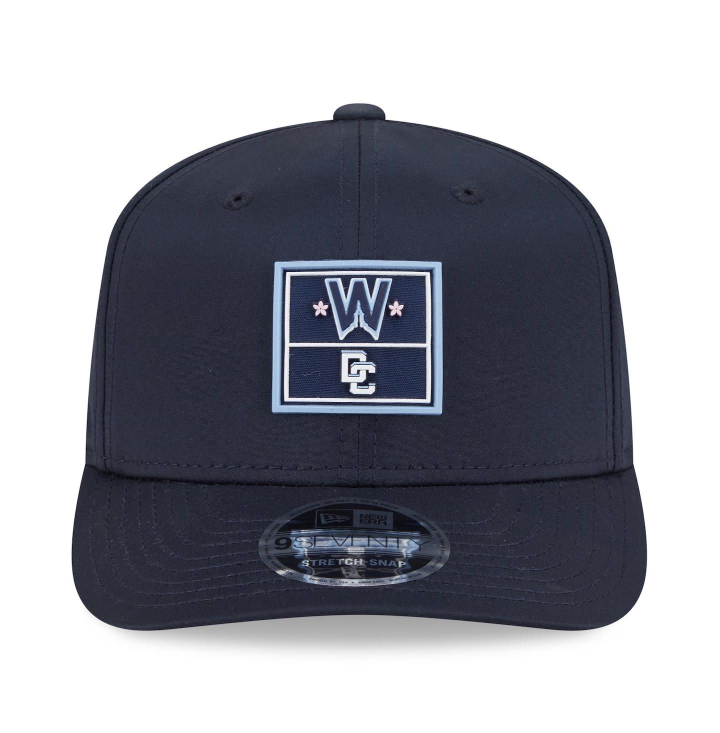 Мужская кепка New Era Navy Washington Nationals 2025 City Connect 9SEVENTY Adjustable Hat — фото 2