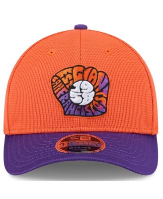 Men's Orange/Purple San Francisco Giants 2025 City Connect Batting Practice 9FORTY Adjustable Hat