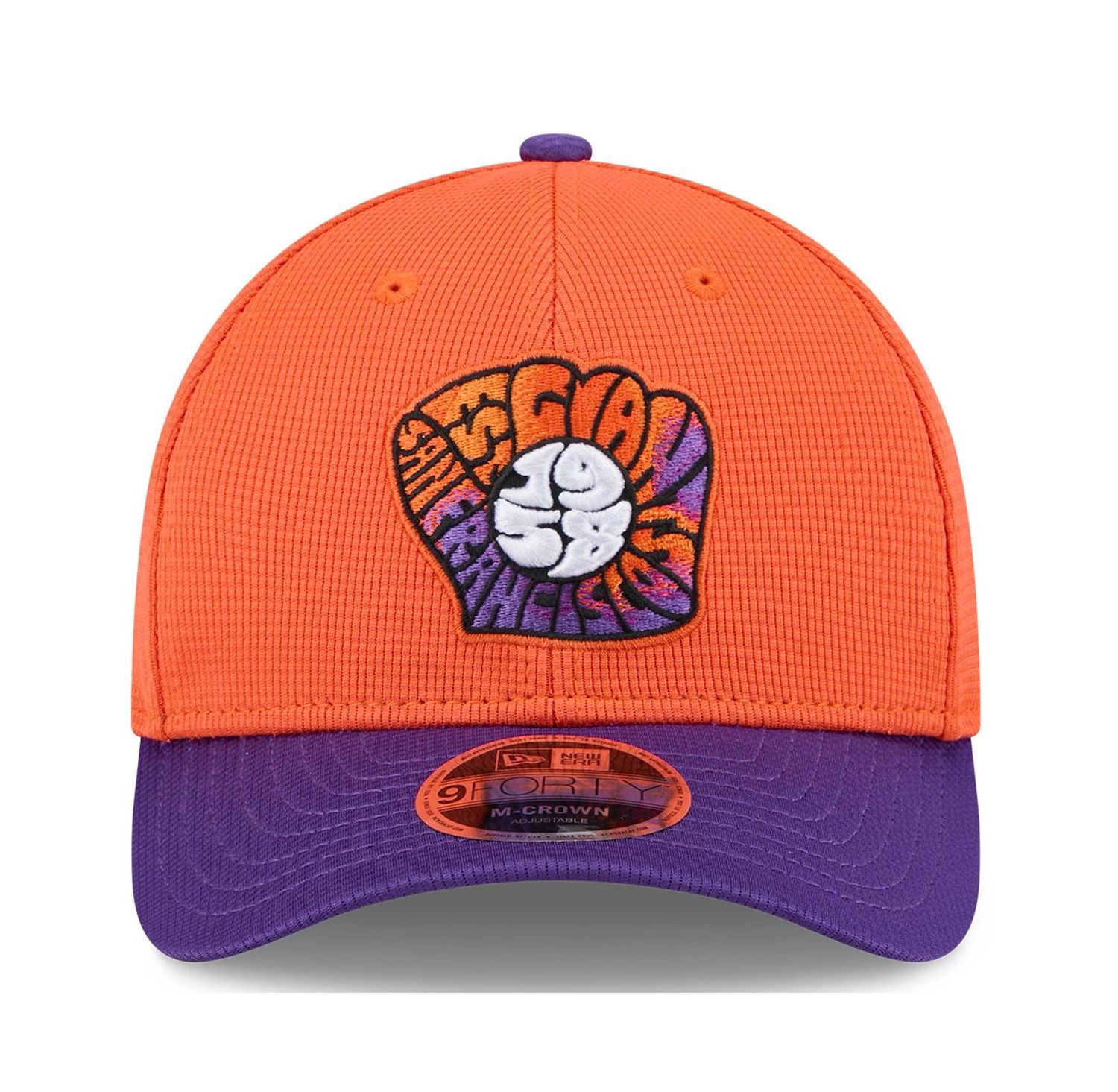 Men's Orange/Purple San Francisco Giants 2025 City Connect Batting Practice 9FORTY Adjustable Hat