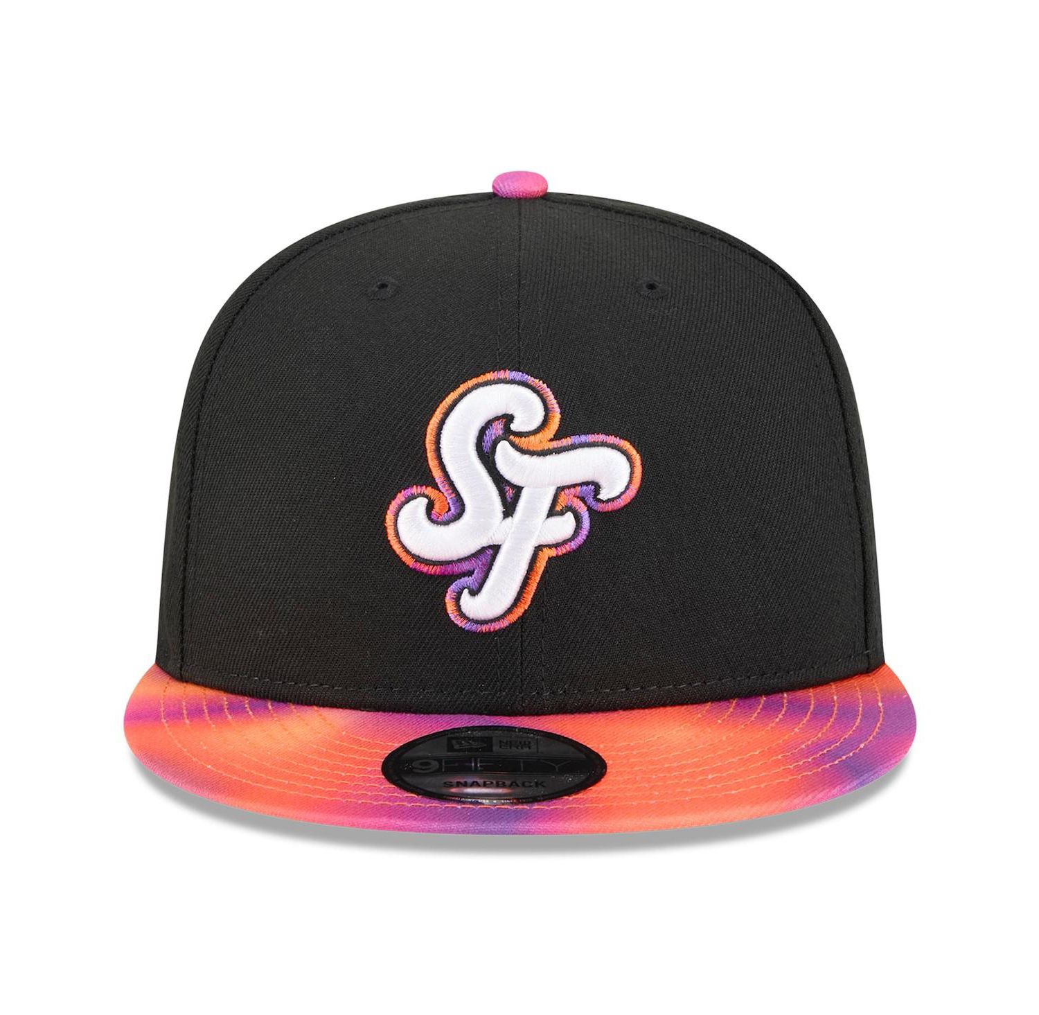 Men's Black/Orange San Francisco Giants 2025 City Connect 9FIFTY Snapback Hat