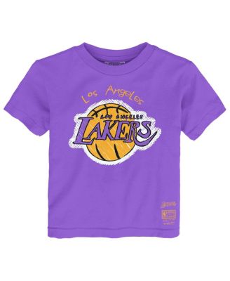 Mitchell & Ness - Toddler Purple Los Angeles Lakers Favorite Team T-Shirt