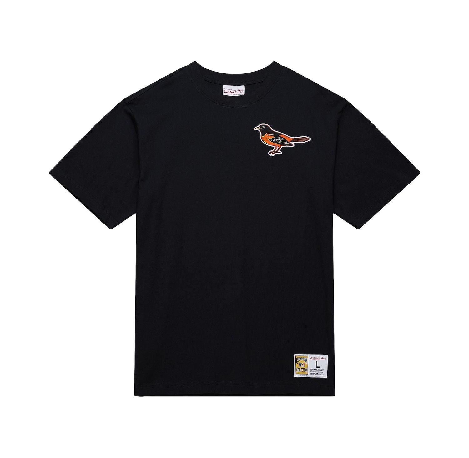 Men's Cal Ripken Jr. Black Baltimore Orioles Legends Collection Vintage Logo T-Shirt
