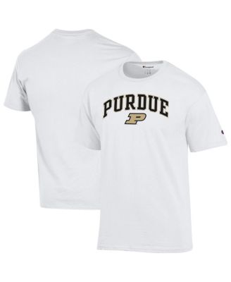 Champion - Men's White Purdue Boilermakers Arch Over Logo T-Shirt