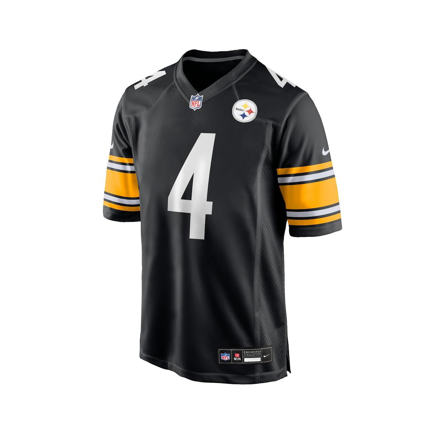 Men's DK Metcalf Black Pittsburgh Steelers Game Player Jersey