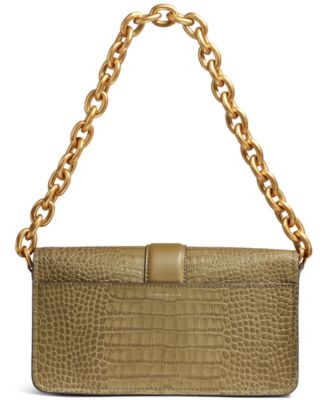 Valley Stream Embossed Croco Shoulder