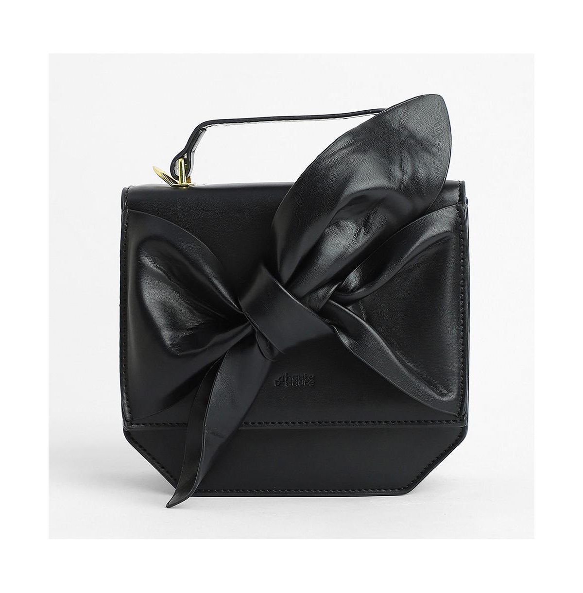 Women's The Arc Crossbody Satchel Bag - Black