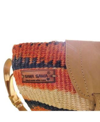 Dawn Handmade Sisal Crossbody Shoulder Bag