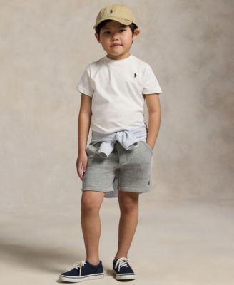 Toddler and Little Boys Drawstring Fleece Shorts