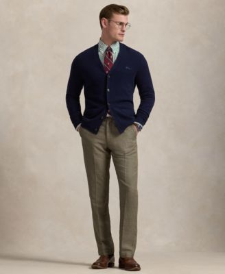 Polo Ralph Lauren - Men's Straight-Fit Houndstooth Twill Pants