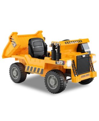 Kids Ride on Dump Truck 12V Ride on Car with Electric Dump Bed