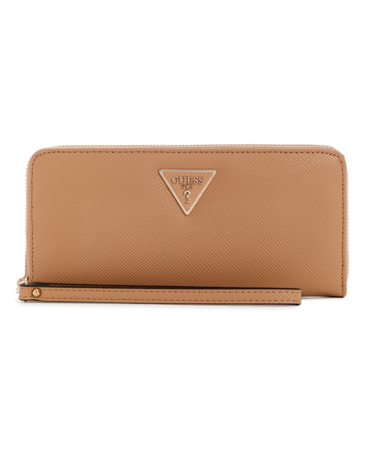 Laurel Large Zip Around Wallet - Light Cognac