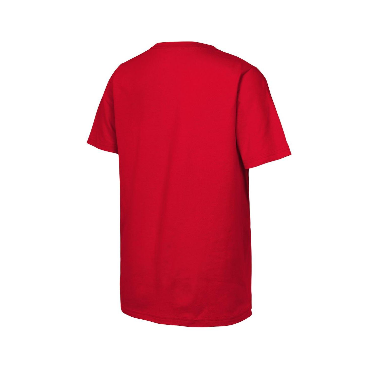 Big Boys and Girls Alexander Ovechkin Red Washington Capitals NHL All-Time Leading Goal Scorer Emoji T-Shirt