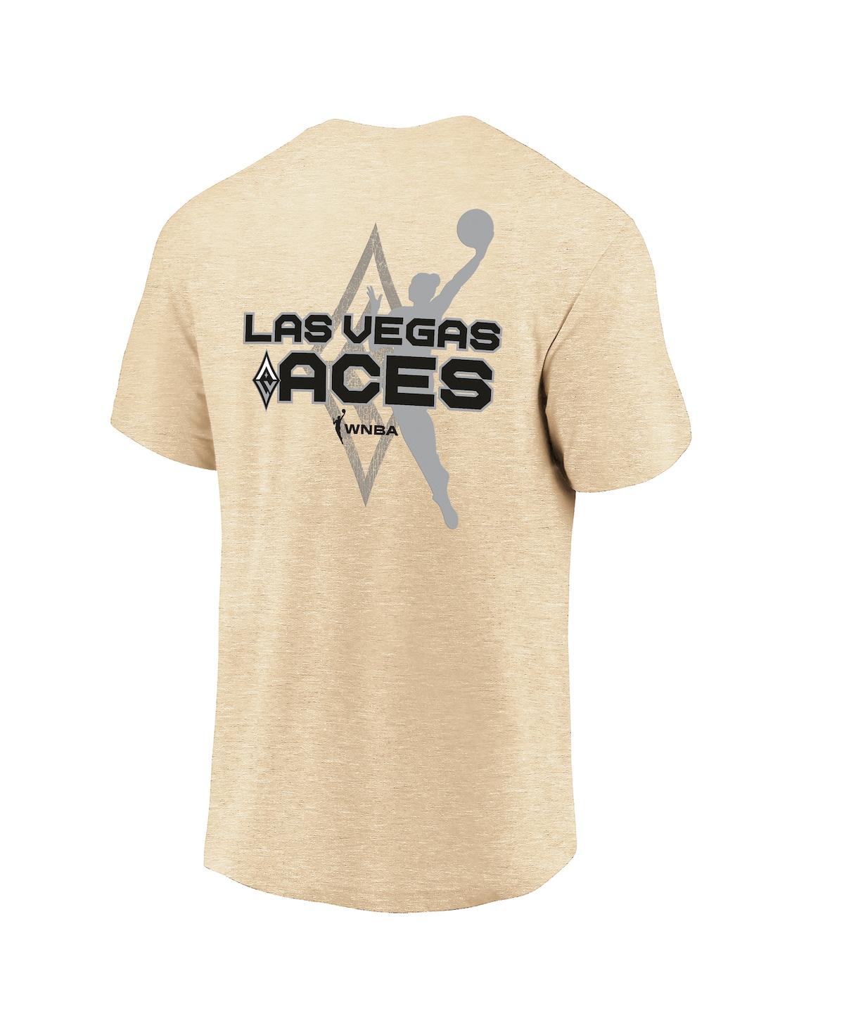 Fanatics Men's And Women's Natural Las Vegas Aces Wnbaâ Team Elite T-shirt