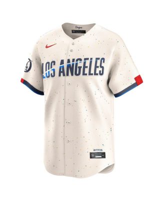 Men's Cream Los Angeles Dodgers City Connect Limited Jersey