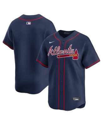 Nike - Men's Navy Atlanta Braves Alternate Limited Jersey